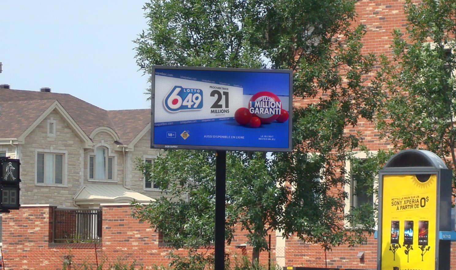 Outdoor digital display example 1