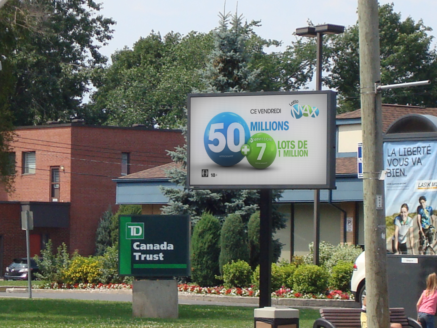 Outdoor digital display example 2